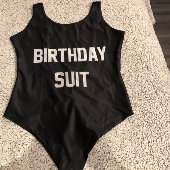 birthday suit bodysuit